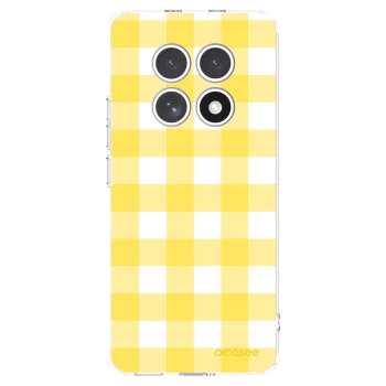 Picasee husă transparentă din silicon pentru Xiaomi Redmi Note 15 4G - Gride lemon