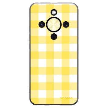 Picasee husă neagră din silicon pentru Honor Magic8 Lite 5G - Gride lemon