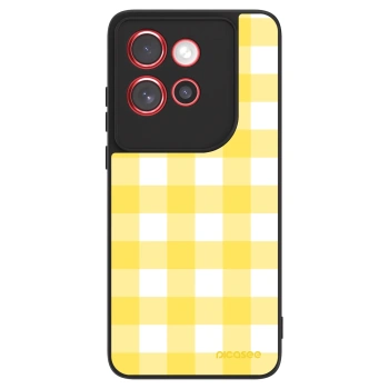 Husă pentru Motorola Edge 60 Neo 5G - Gride lemon
