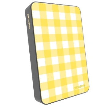 Picasee Powerbank cu MagSafe 10 000 mAh Gri - Gride lemon