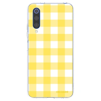 Picasee husă transparentă din silicon pentru Xiaomi Mi 9 SE - Gride lemon