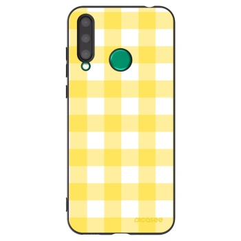 Picasee husă neagră din silicon pentru Honor 20 Lite - Gride lemon