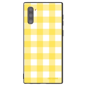 Husă pentru Samsung Galaxy Note 10 N970F - Gride lemon