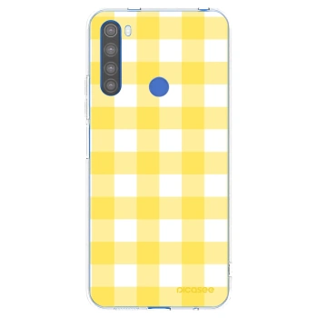 Picasee husă transparentă din silicon pentru Xiaomi Redmi Note 8T - Gride lemon