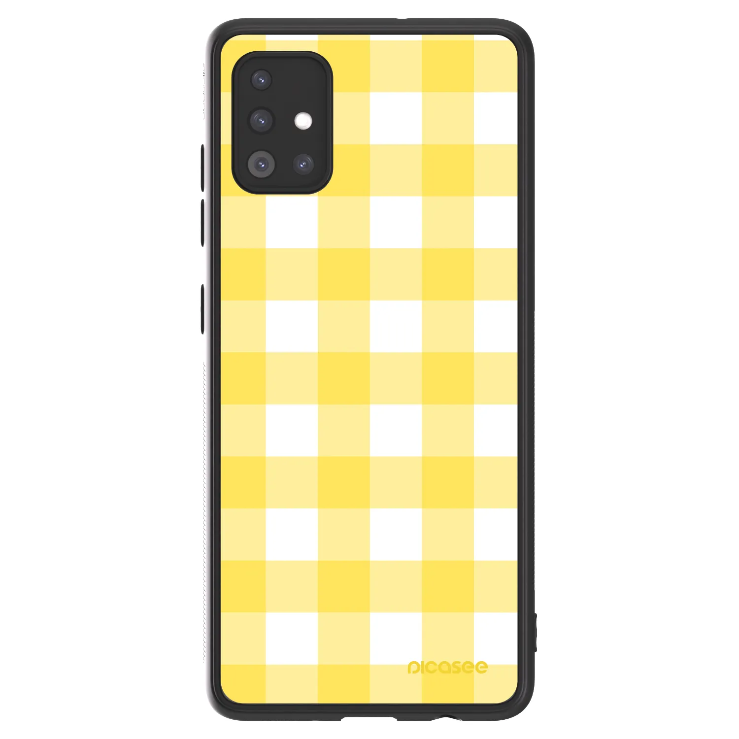 Picasee ULTIMATE CASE pentru Samsung Galaxy A51 A515F - Gride lemon