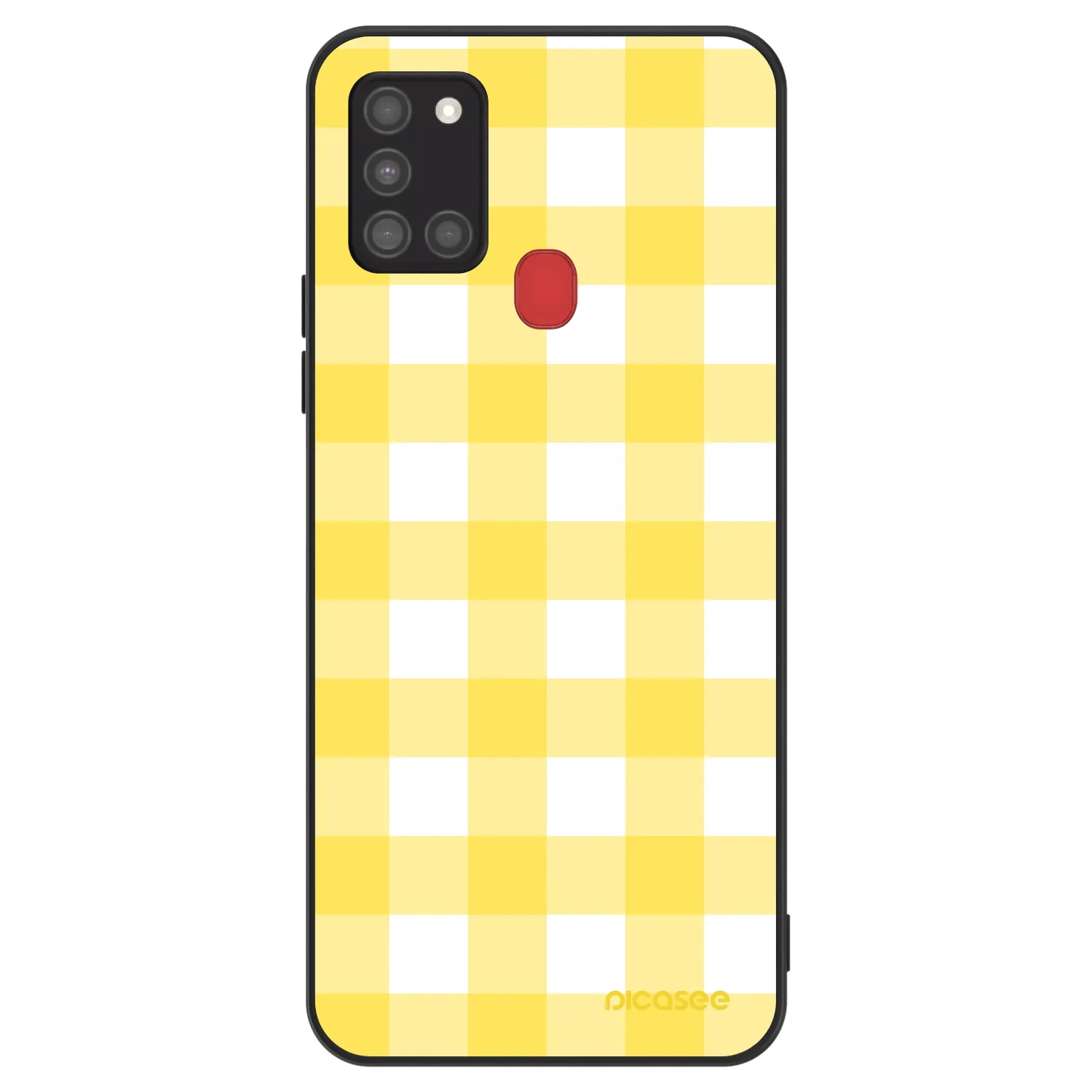 Picasee ULTIMATE CASE pentru Samsung Galaxy A21s - Gride lemon