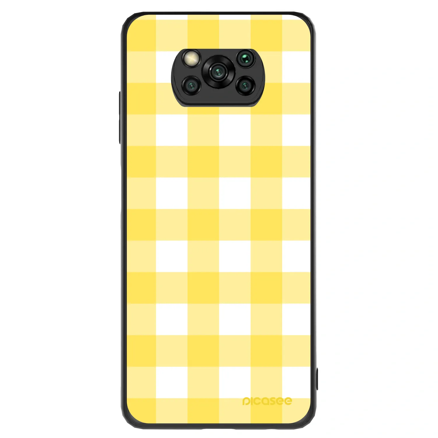 Picasee ULTIMATE CASE pentru Xiaomi Poco X3 - Gride lemon