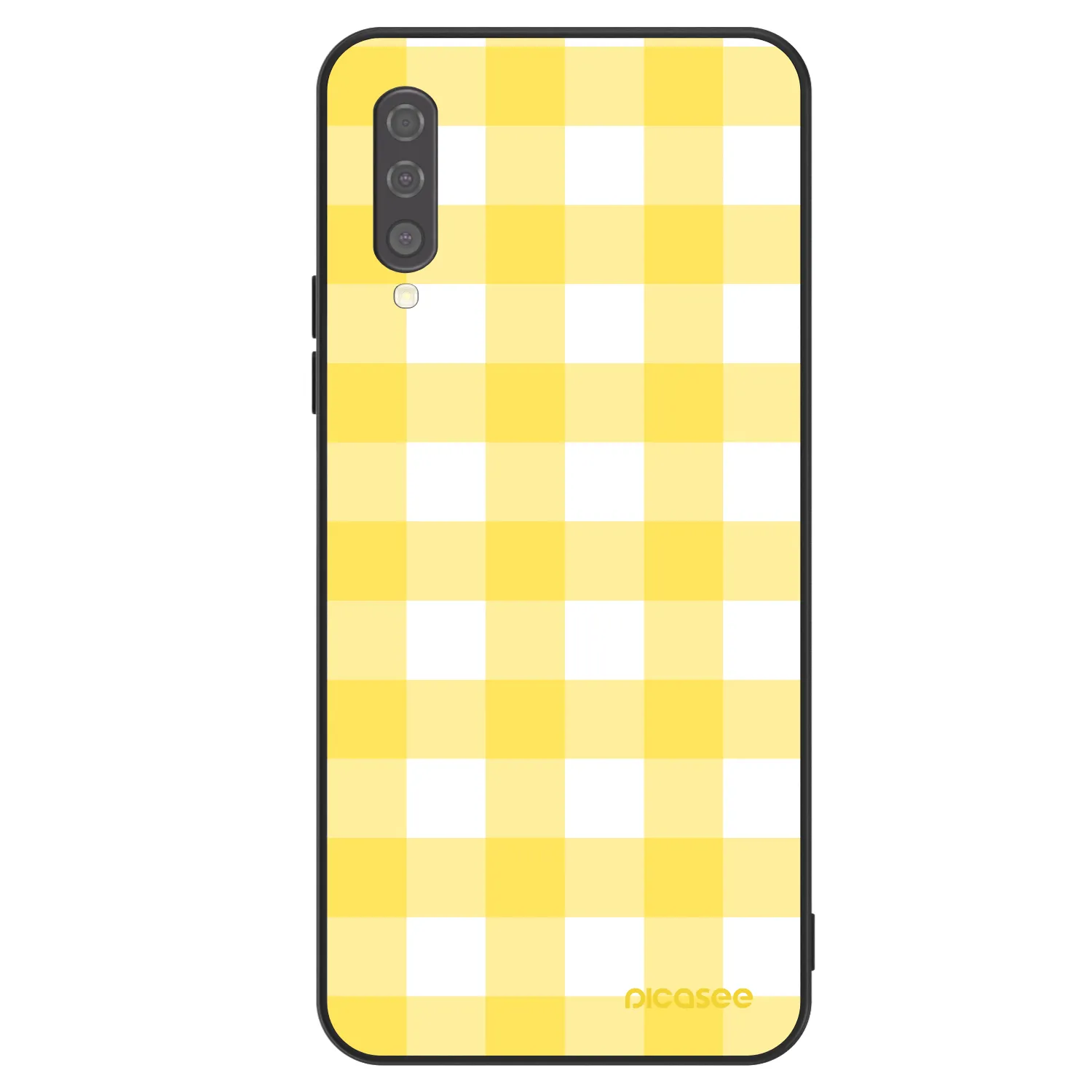 Picasee ULTIMATE CASE pentru Samsung Galaxy A50 A505F - Gride lemon