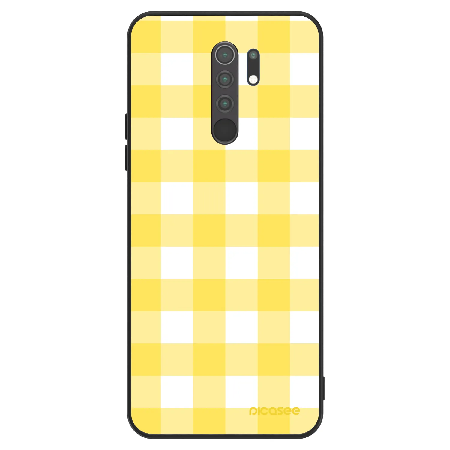 Picasee ULTIMATE CASE pentru Xiaomi Redmi 9 - Gride lemon