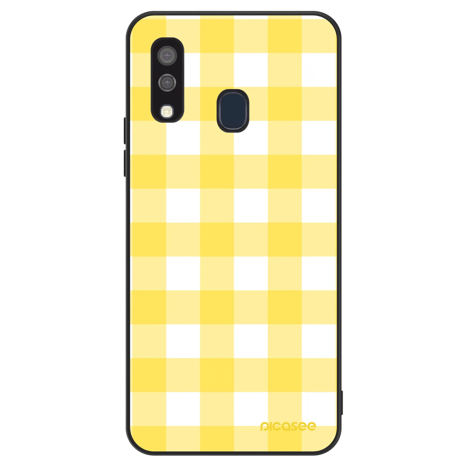 Picasee ULTIMATE CASE pentru Samsung Galaxy A40 A405F - Gride lemon