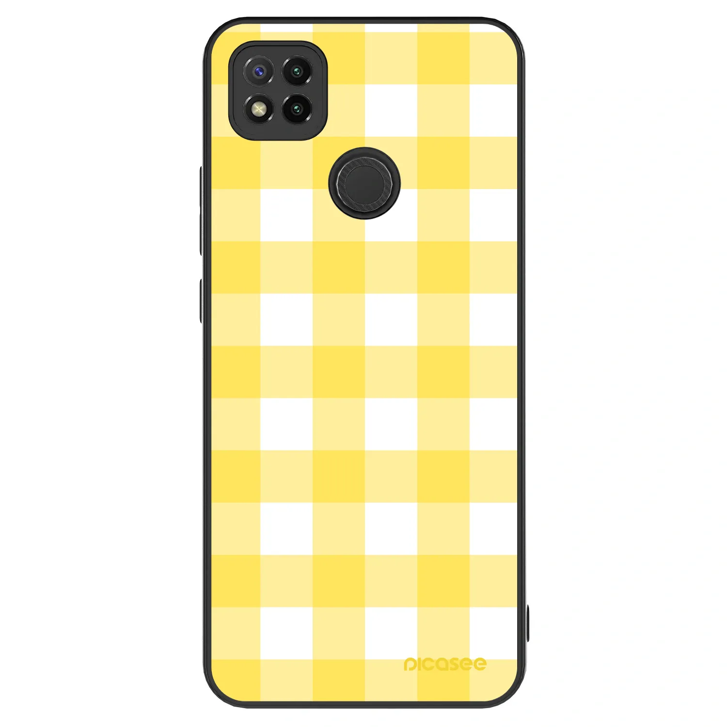 Picasee ULTIMATE CASE pentru Xiaomi Redmi 9C - Gride lemon