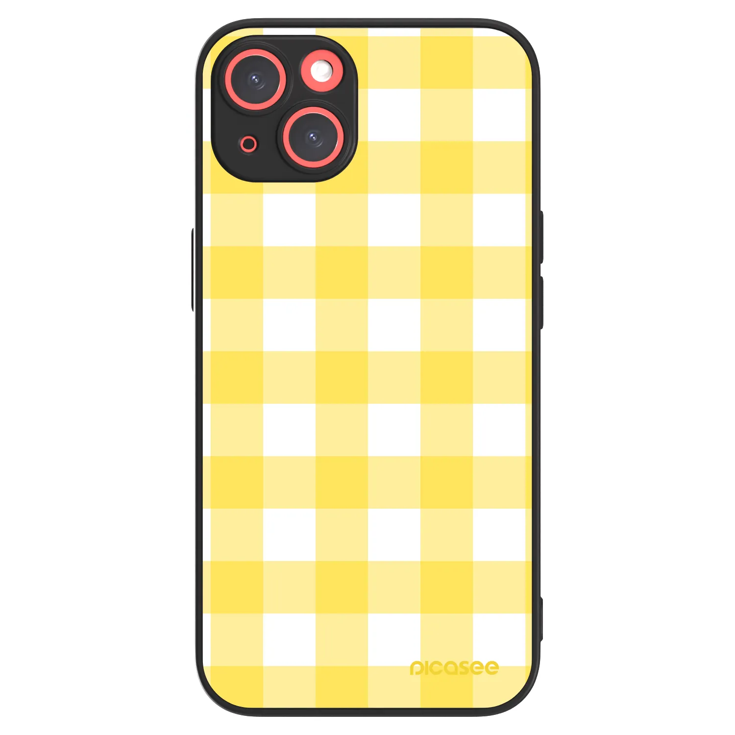 Picasee ULTIMATE CASE pentru Apple iPhone 13 - Gride lemon