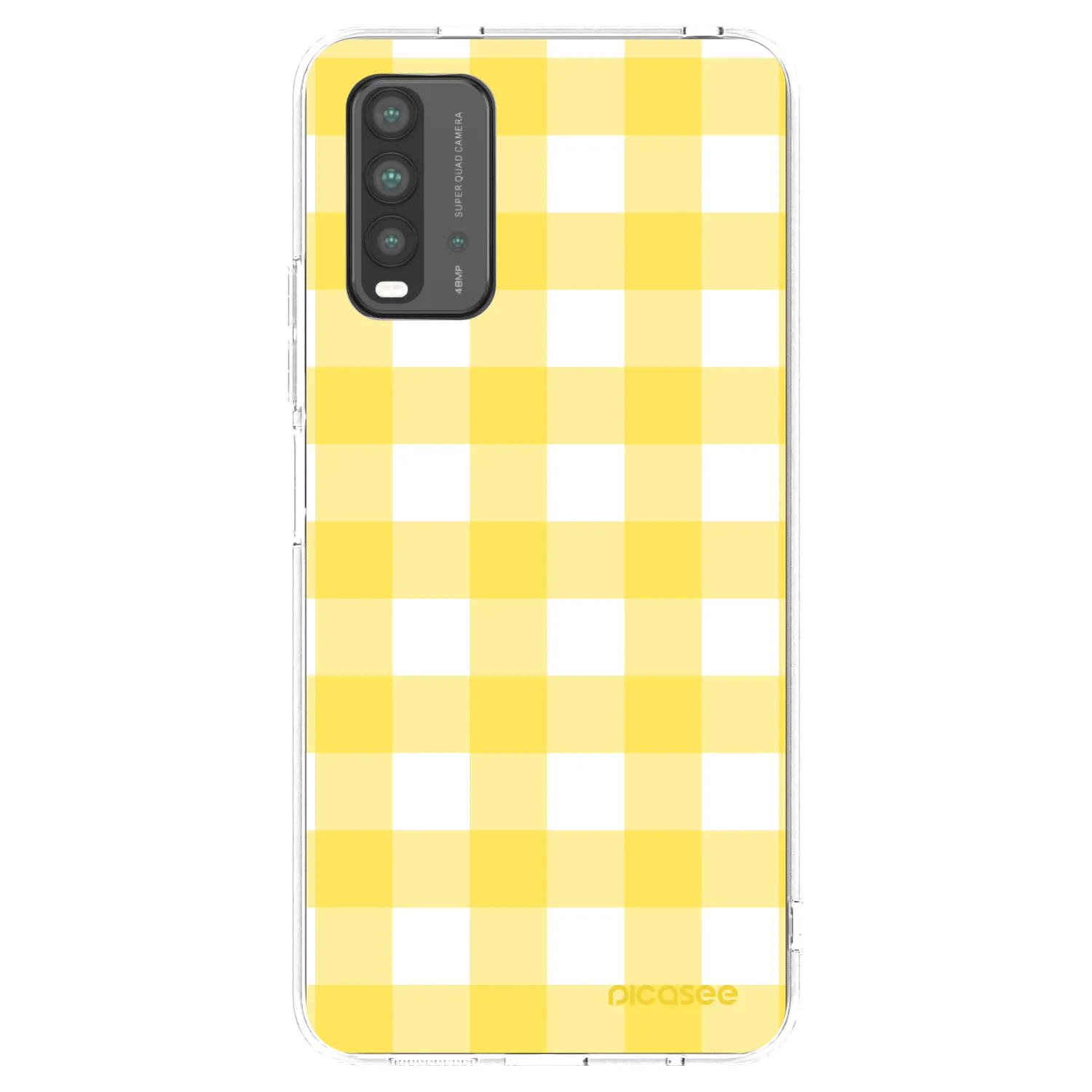 Picasee husă transparentă din silicon pentru Xiaomi Redmi 9T - Gride lemon