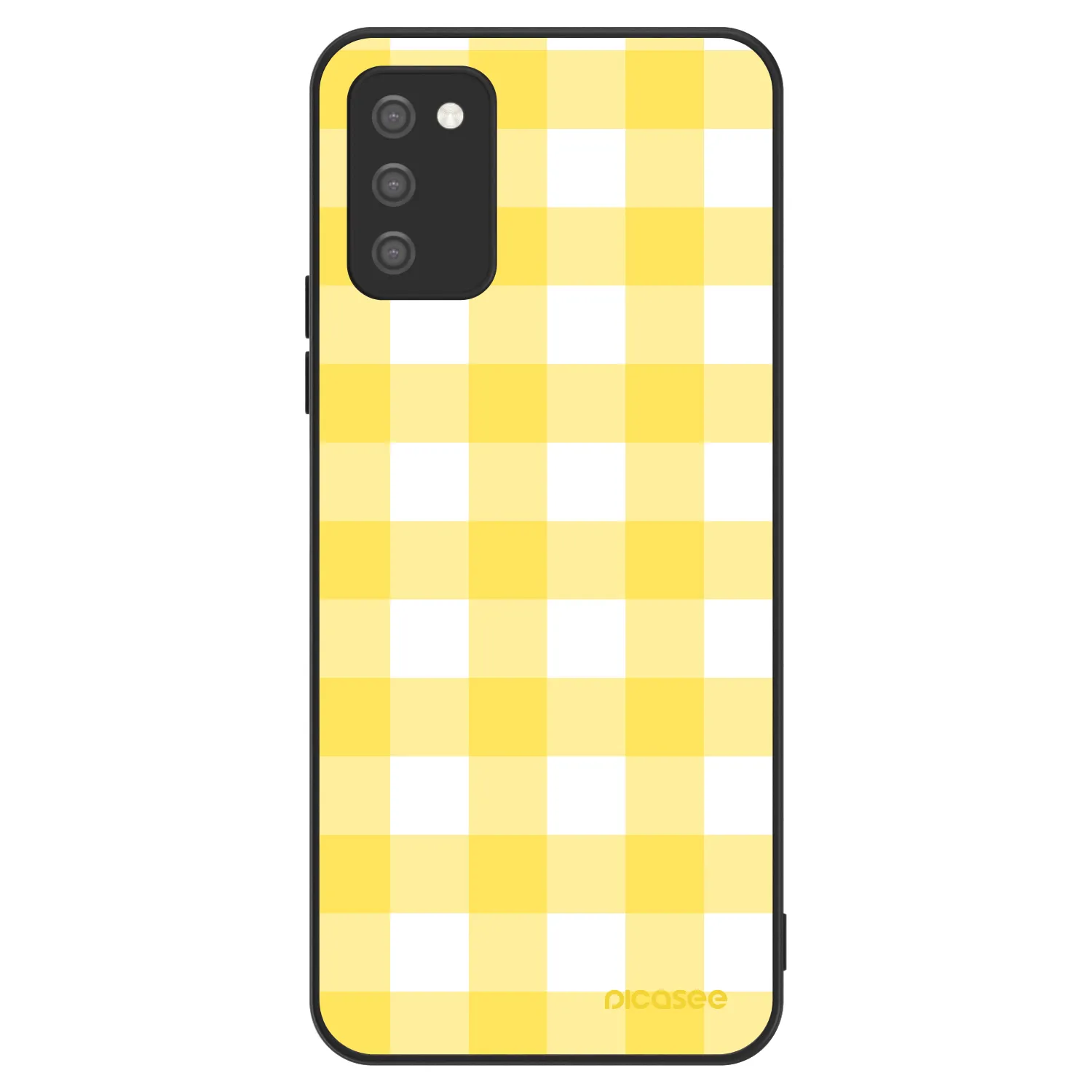 Picasee ULTIMATE CASE pentru Samsung Galaxy A02s A025G - Gride lemon