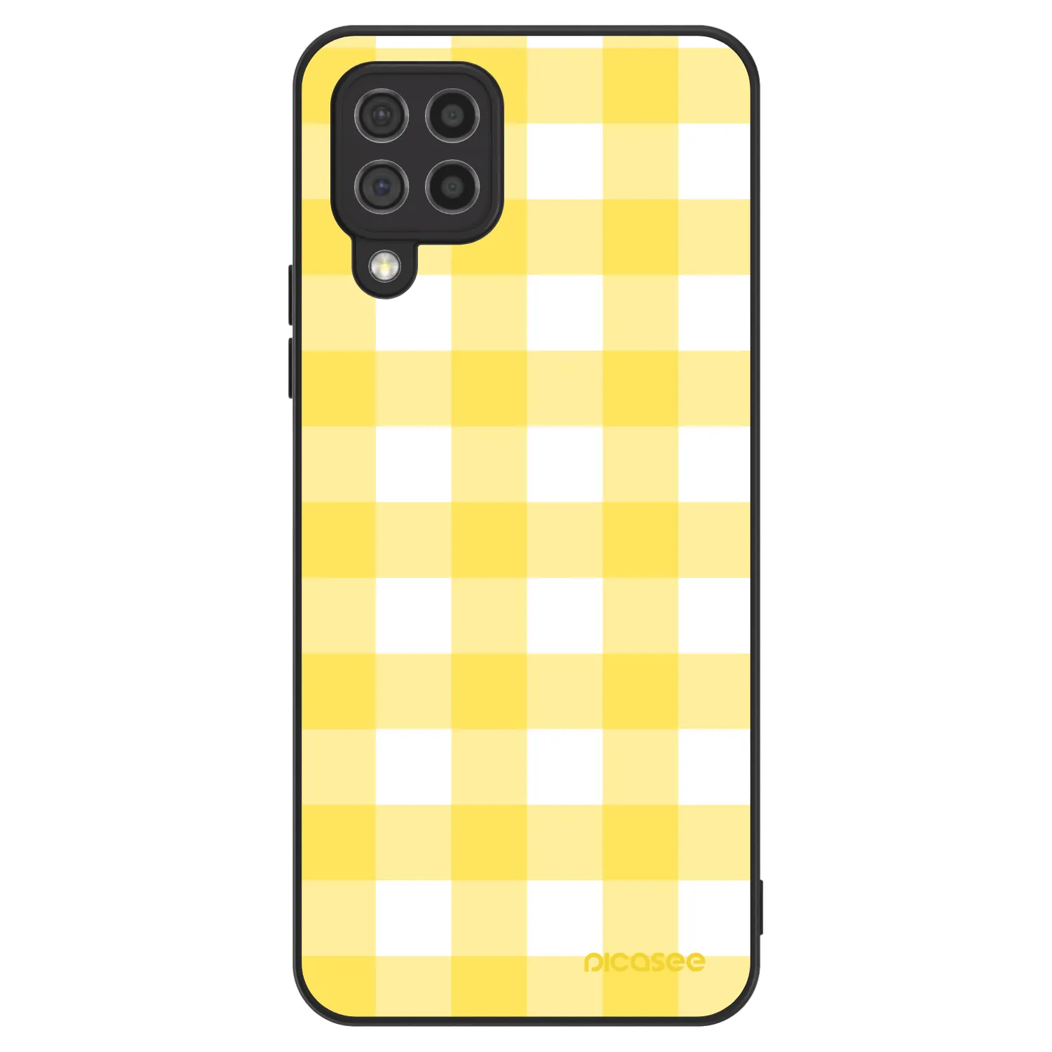 Picasee ULTIMATE CASE pentru Samsung Galaxy A22 A225F 4G - Gride lemon