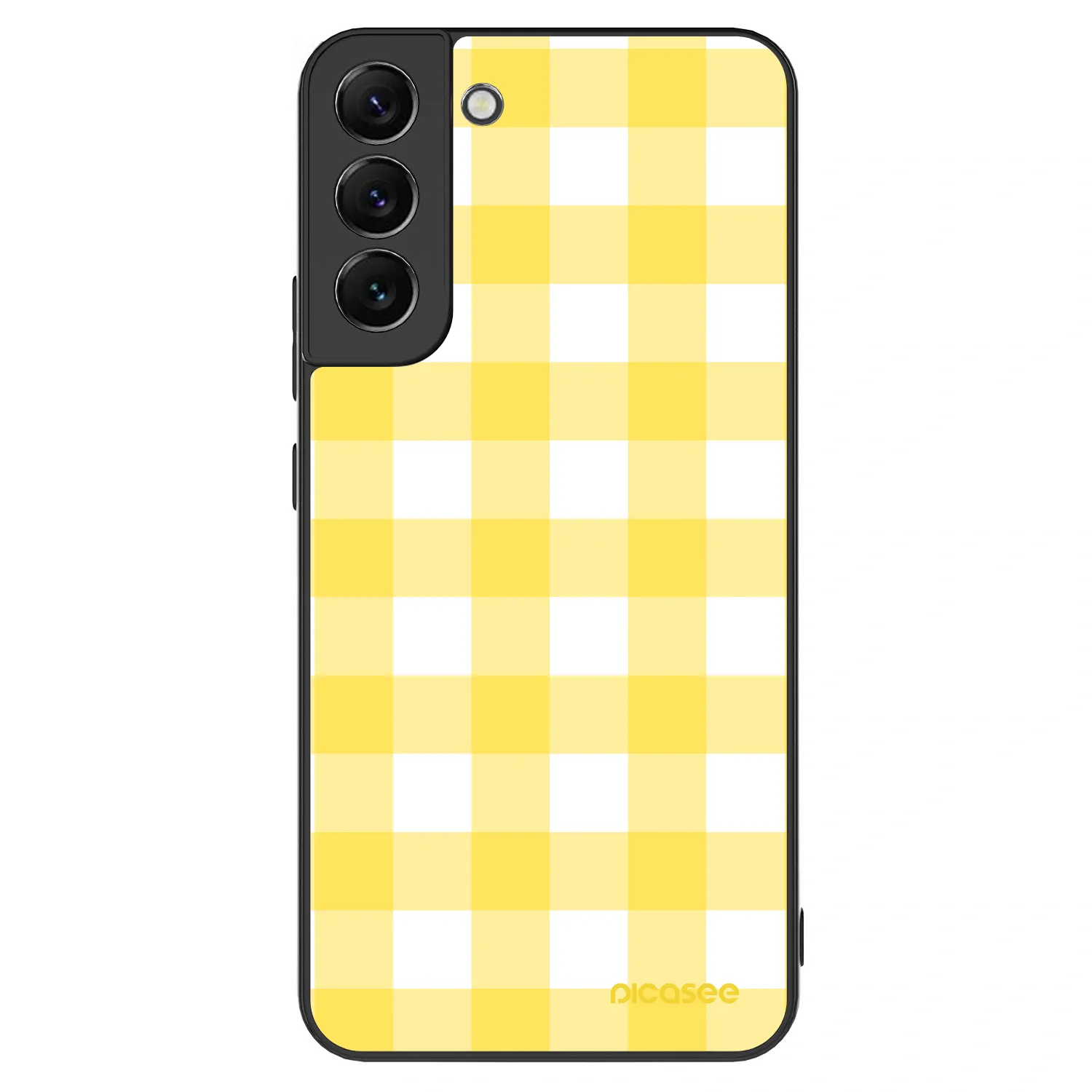 Picasee ULTIMATE CASE pentru Samsung Galaxy S22+ 5G - Gride lemon