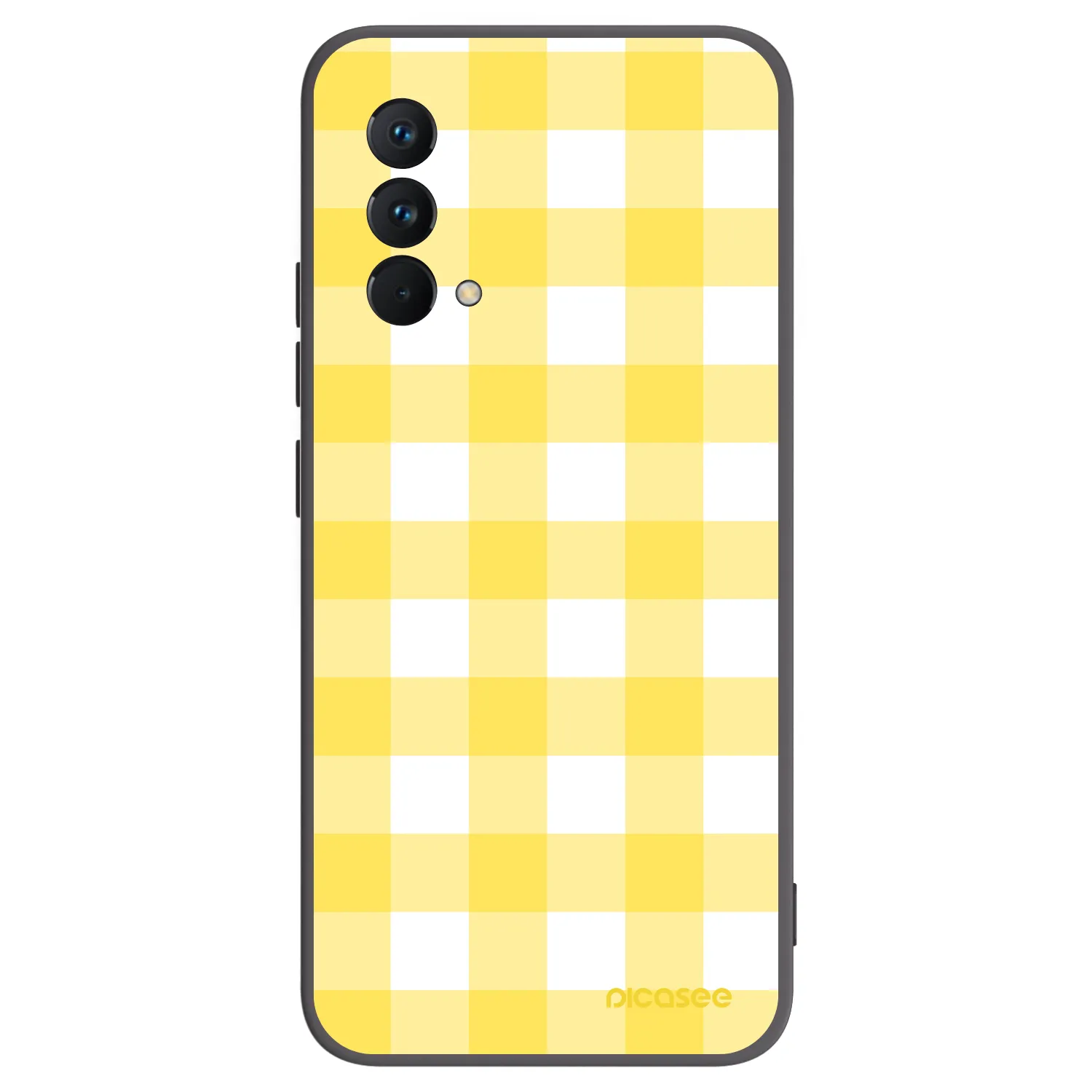 Picasee husă neagră din silicon pentru Realme GT Master Edition 5G - Gride lemon