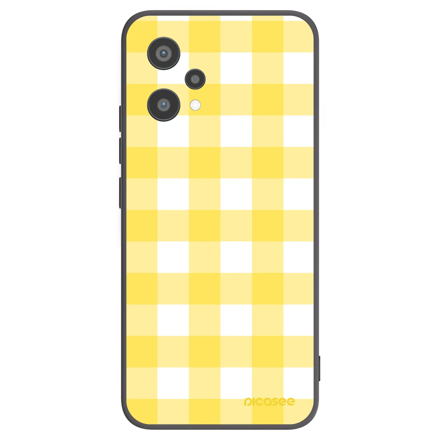 Picasee husă neagră din silicon pentru Realme 9 Pro 5G - Gride lemon
