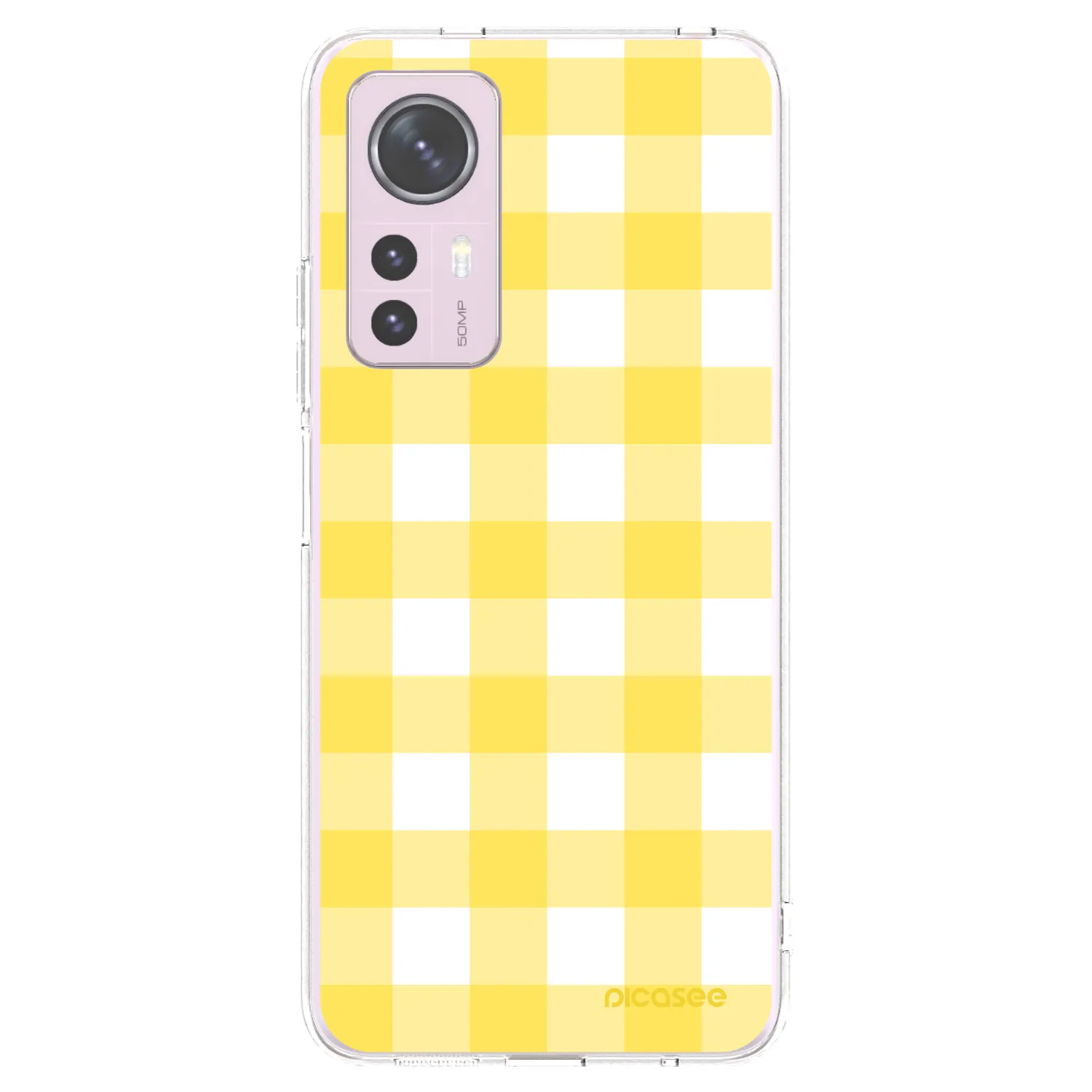 Picasee husă transparentă din silicon pentru Xiaomi 12 - Gride lemon