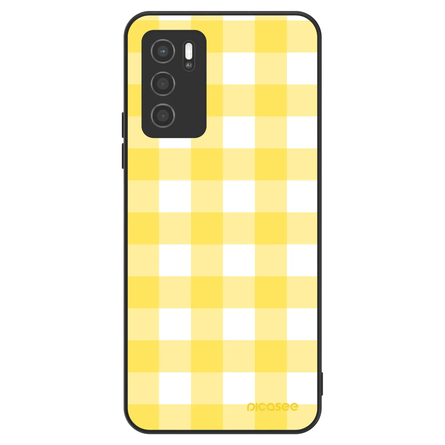 Picasee ULTIMATE CASE pentru OPPO A16 - Gride lemon