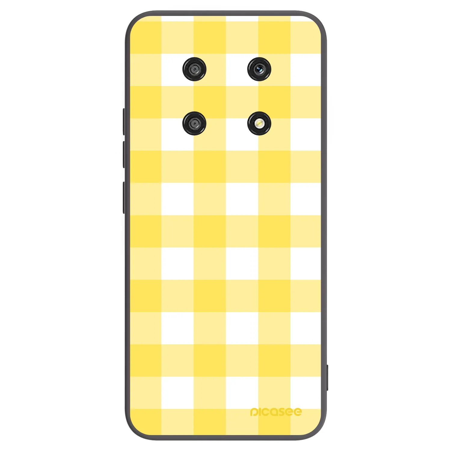 Picasee husă neagră din silicon pentru Honor Magic4 Lite 5G - Gride lemon