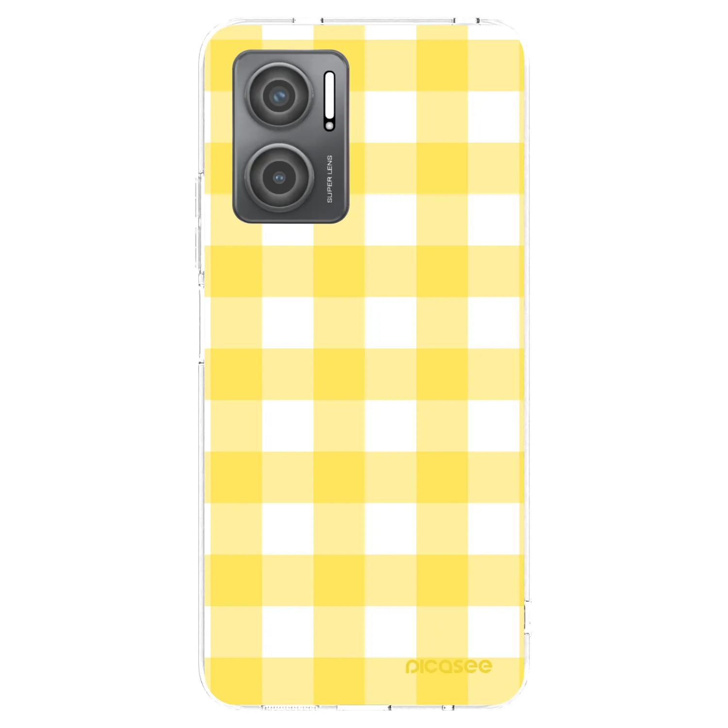 Picasee husă transparentă din silicon pentru Xiaomi Redmi 10 5G - Gride lemon