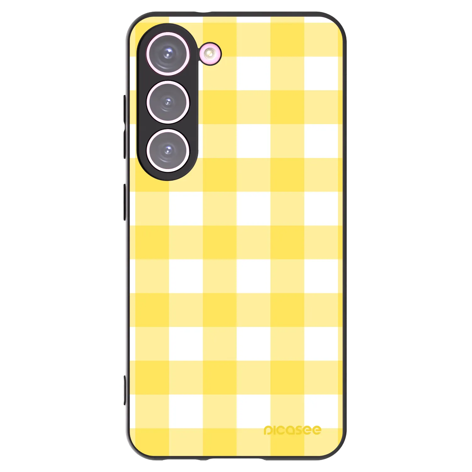 Picasee husă neagră din silicon pentru Samsung Galaxy S23 5G - Gride lemon