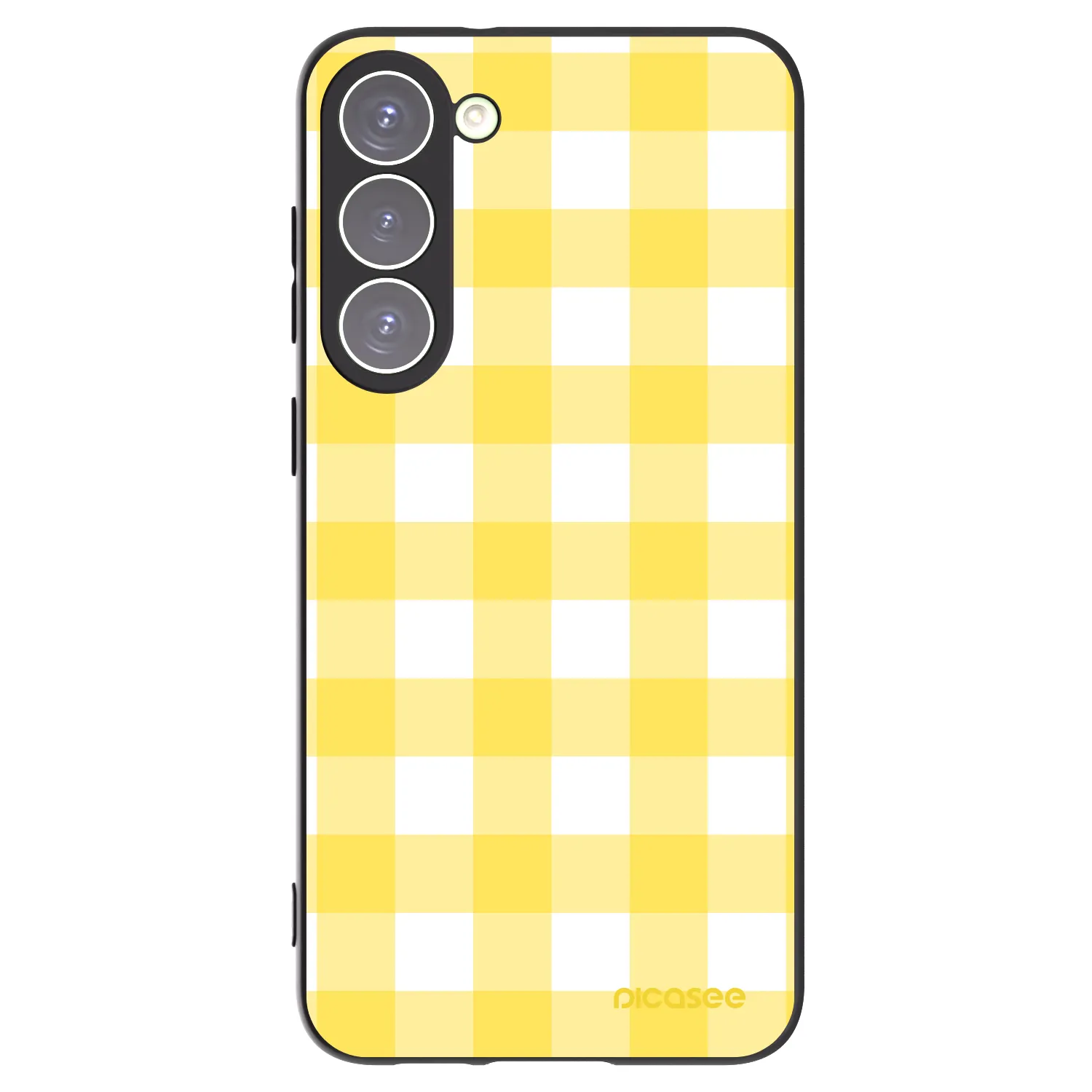 Picasee husă neagră din silicon pentru Samsung Galaxy S23+ 5G - Gride lemon