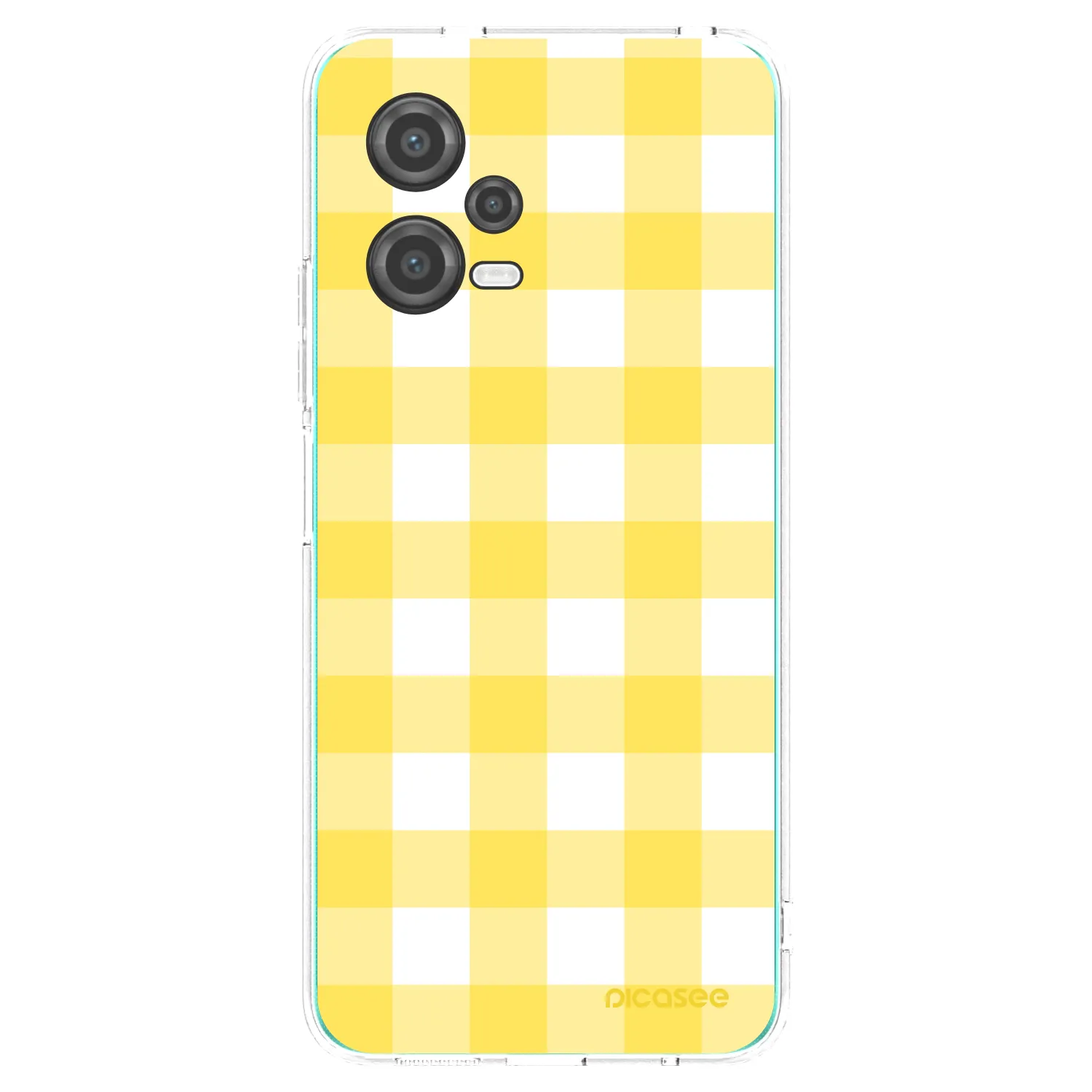 Picasee husă transparentă din silicon pentru Xiaomi Poco X5 - Gride lemon