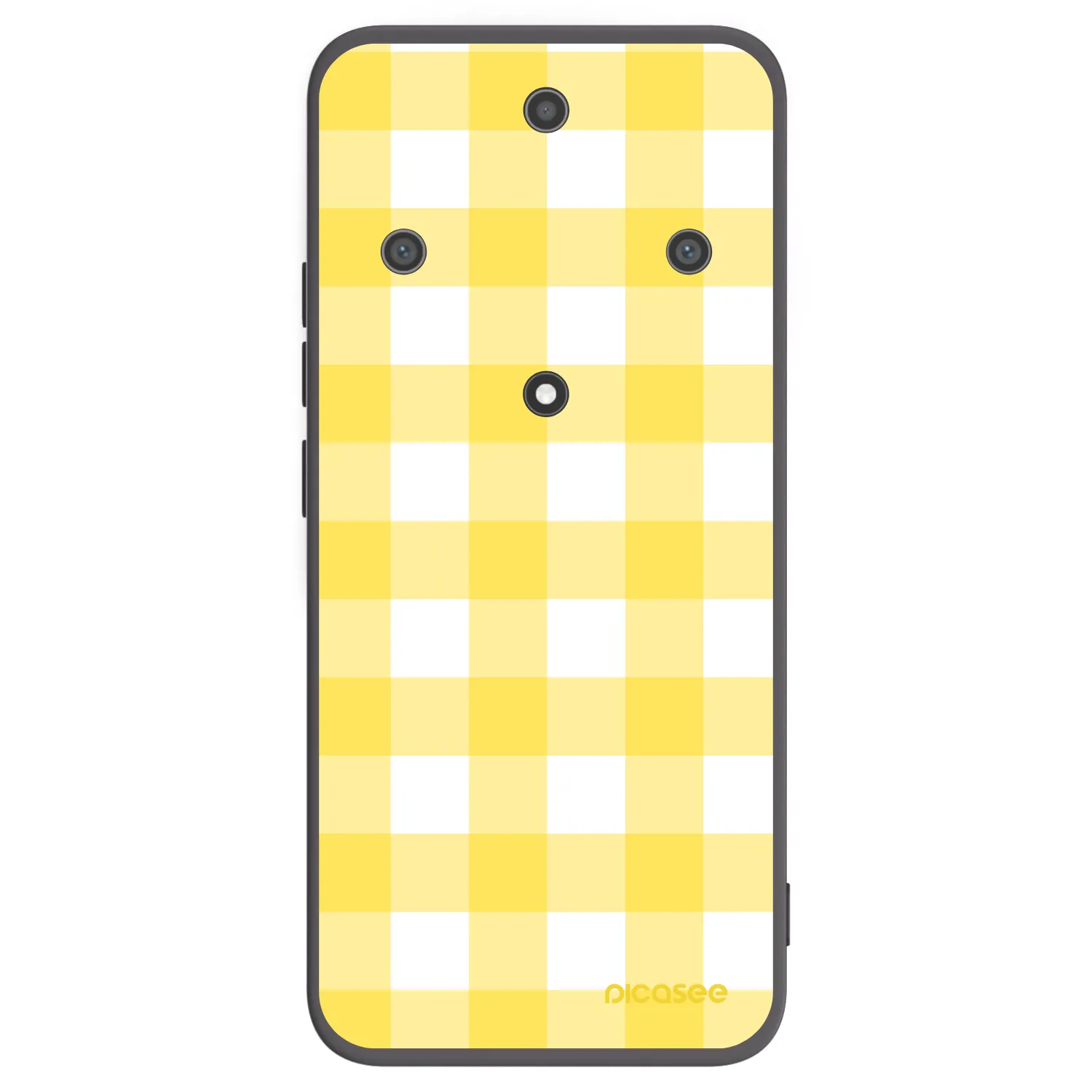 Picasee husă neagră din silicon pentru Honor Magic5 Lite 5G - Gride lemon