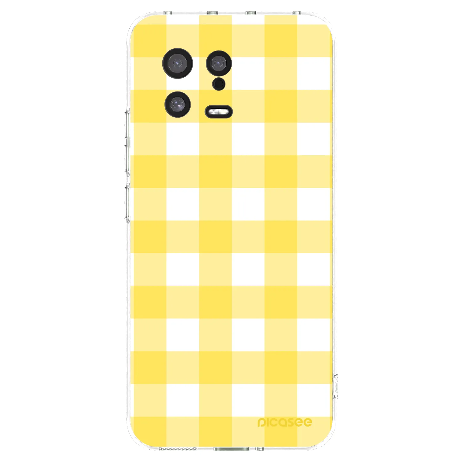 Picasee husă transparentă din silicon pentru Xiaomi 13 - Gride lemon