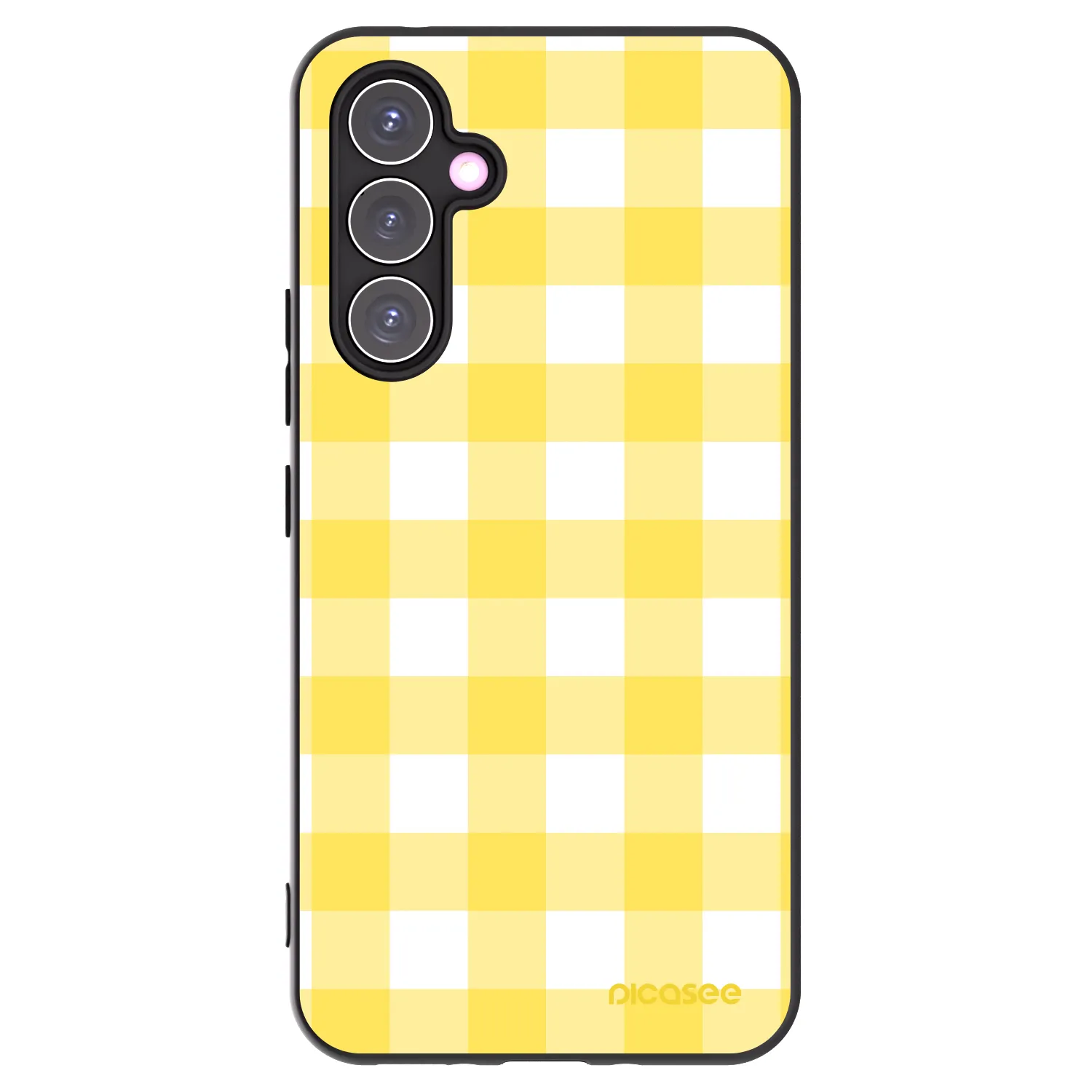 Picasee husă neagră din silicon pentru Samsung Galaxy A54 5G A546B - Gride lemon