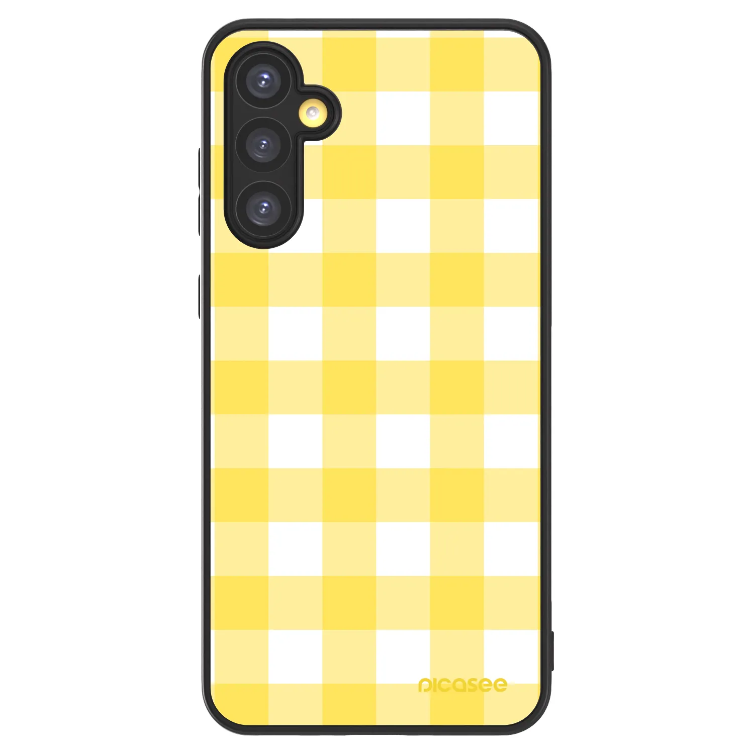 Picasee ULTIMATE CASE pentru Samsung Galaxy A34 5G A346B - Gride lemon
