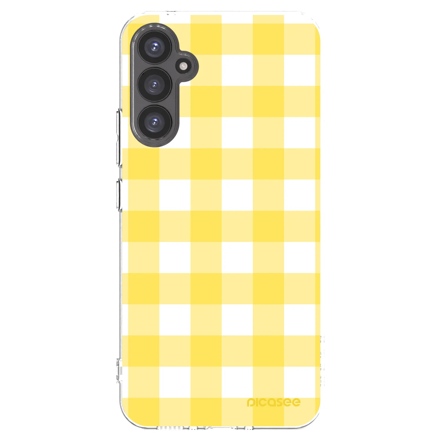 Picasee husă transparentă din silicon pentru Samsung Galaxy A34 5G A346B - Gride lemon