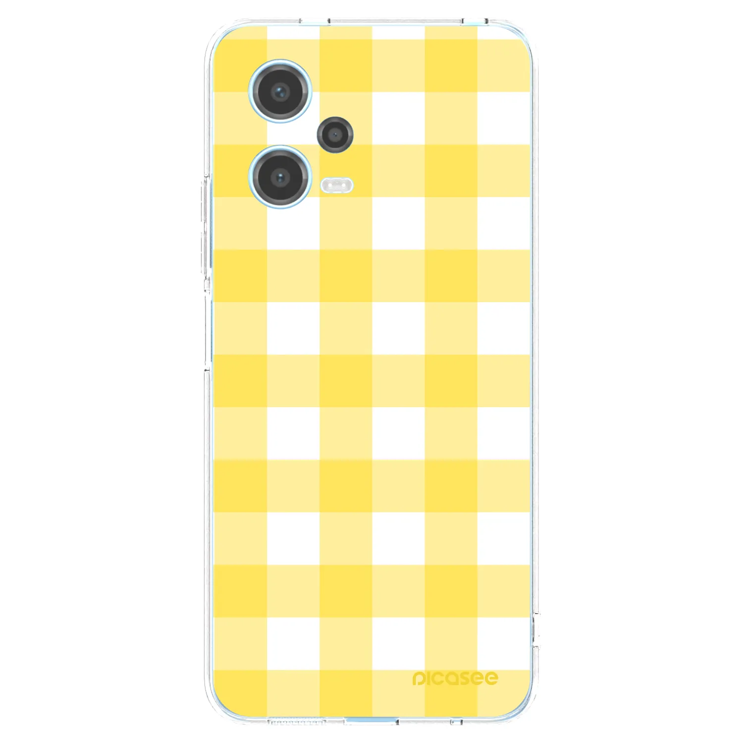 Picasee husă transparentă din silicon pentru Xiaomi Redmi Note 12 5G - Gride lemon