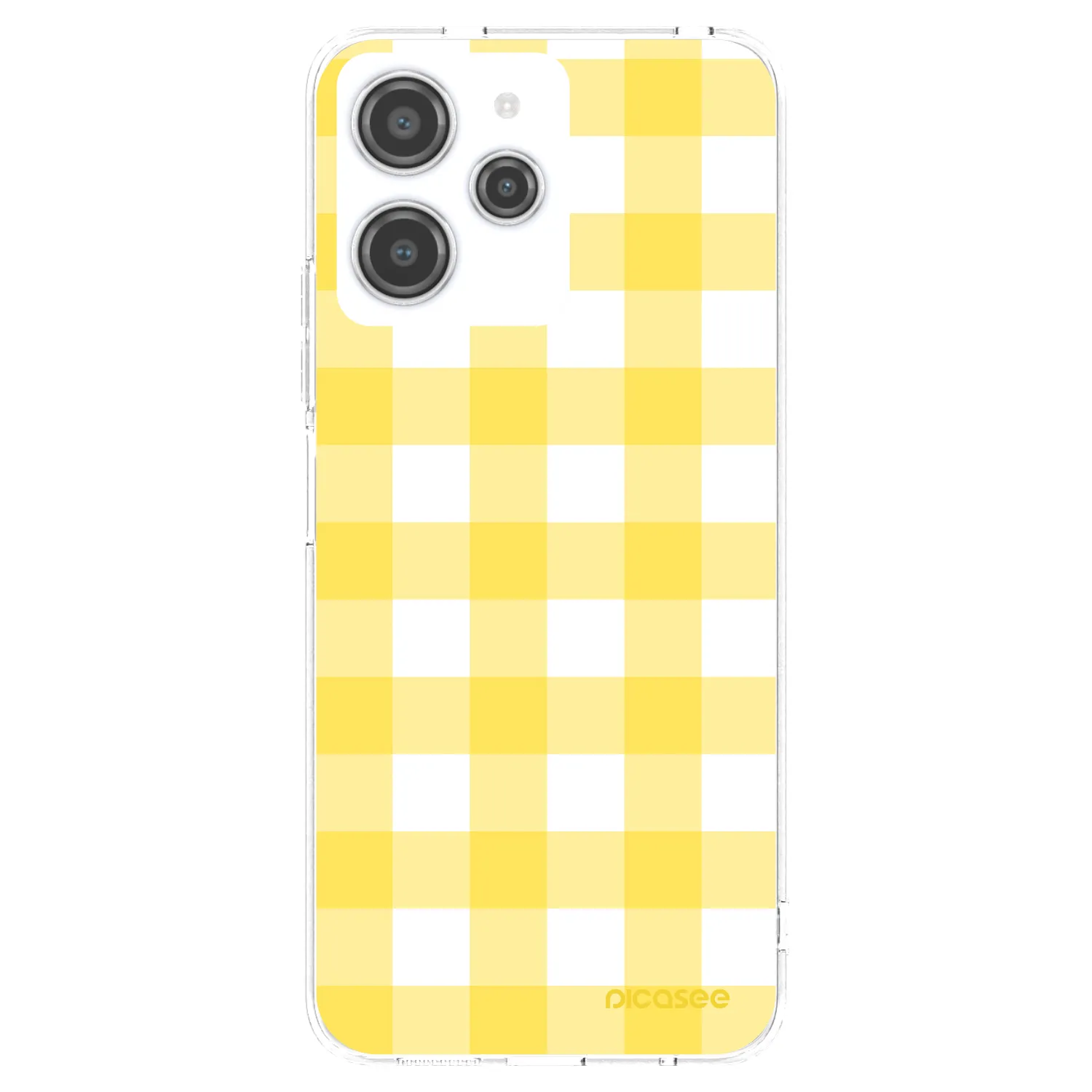 Picasee husă transparentă din silicon pentru Xiaomi Redmi 12 4G - Gride lemon