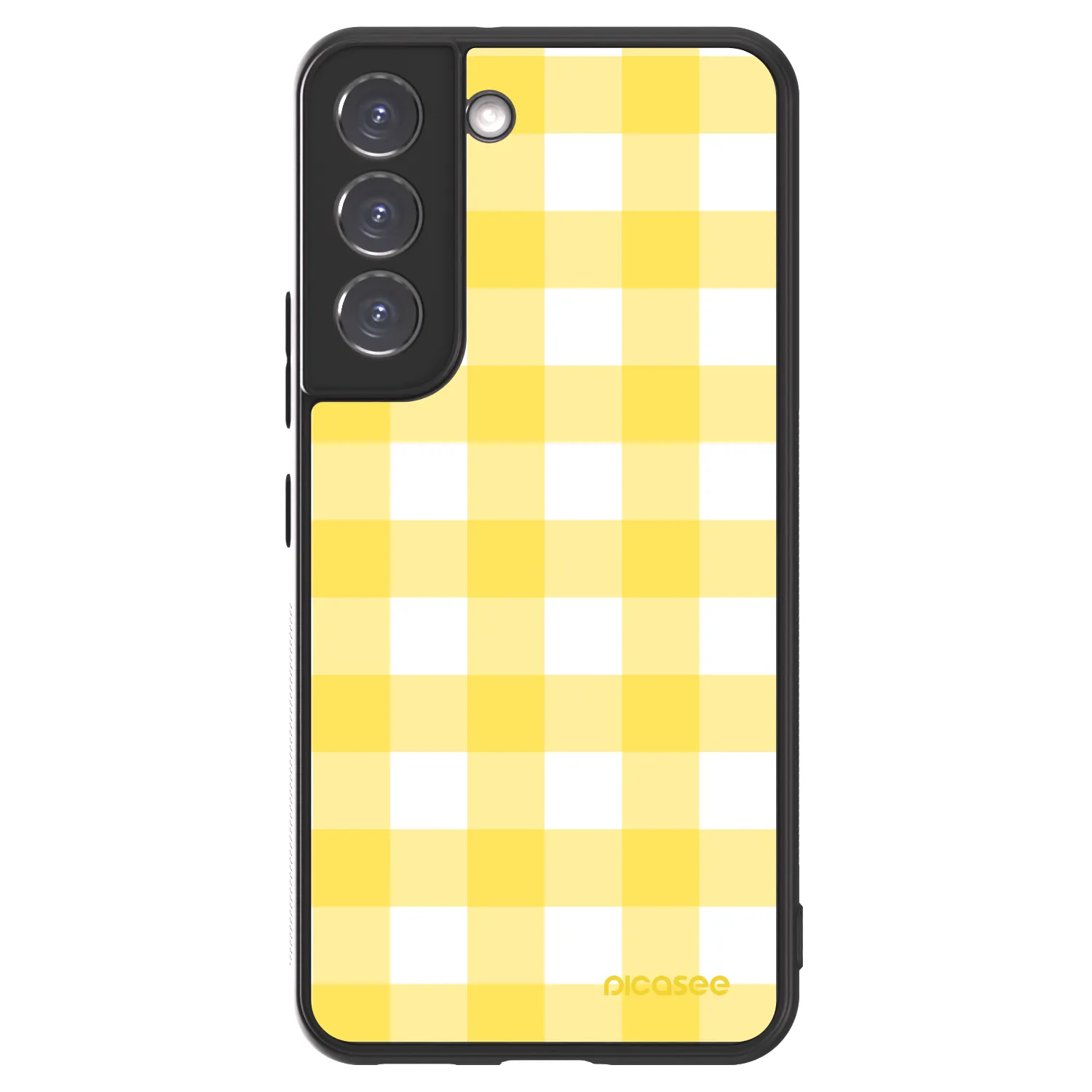 Picasee ULTIMATE CASE PowerShare pentru Samsung Galaxy S22 5G - Gride lemon
