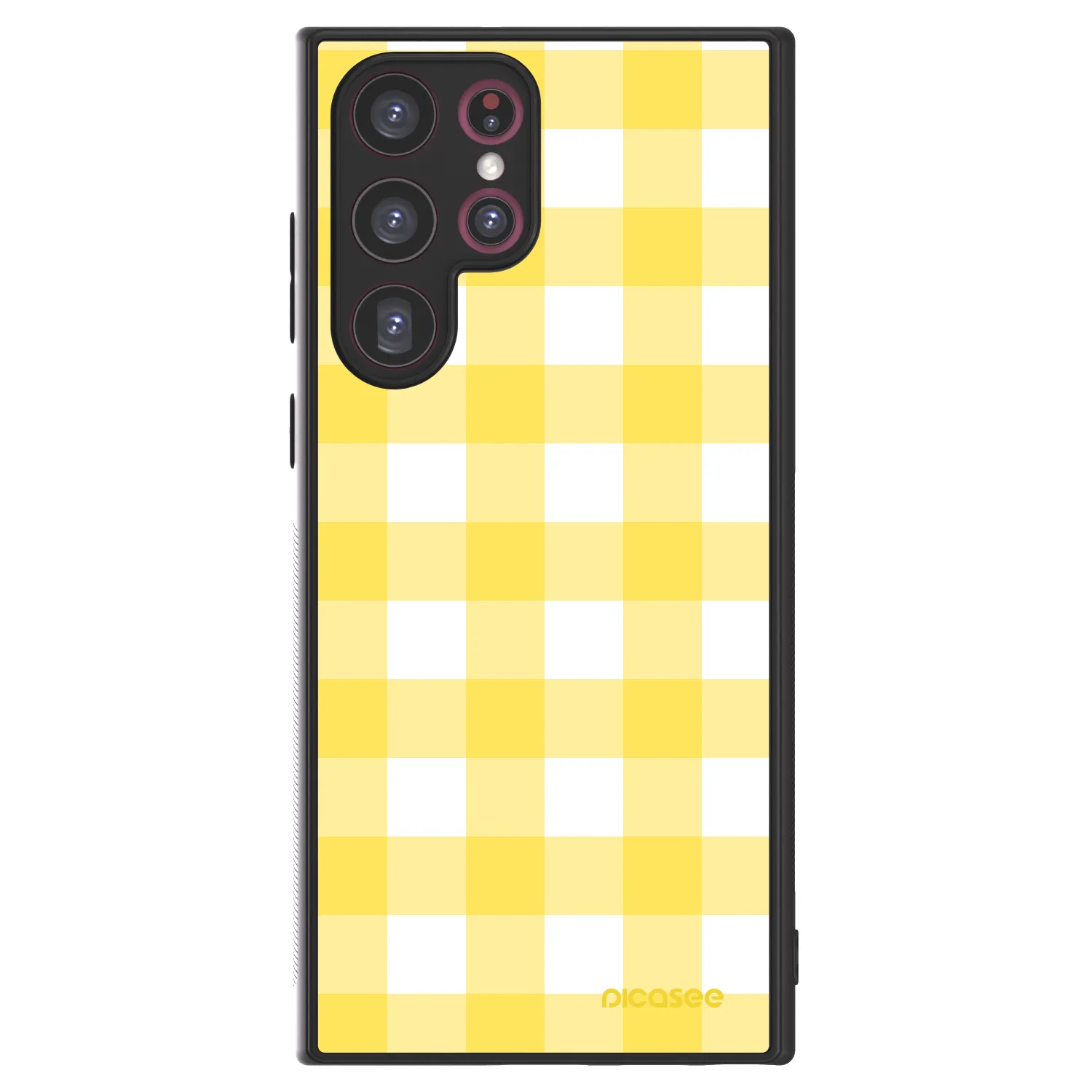Picasee ULTIMATE CASE PowerShare pentru Samsung Galaxy S22 Ultra 5G - Gride lemon