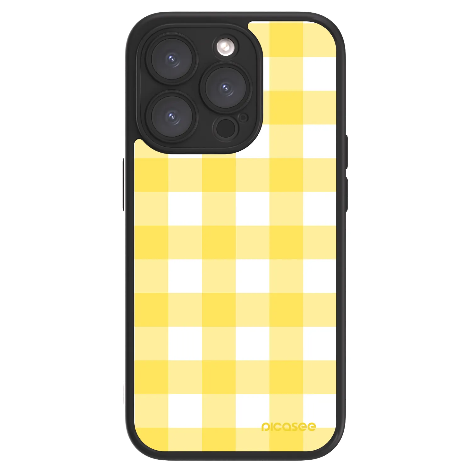 Picasee ULTIMATE CASE pentru Apple iPhone 15 Pro - Gride lemon