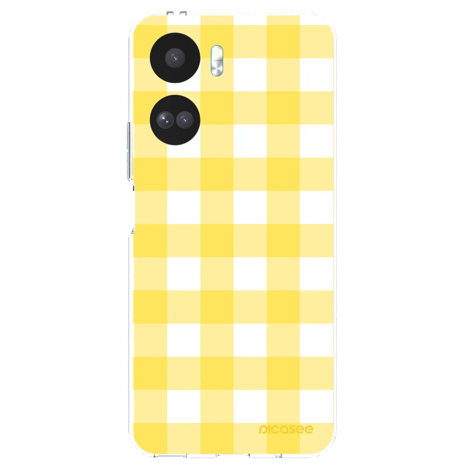 Picasee husă transparentă din silicon pentru Honor 90 Lite 5G - Gride lemon