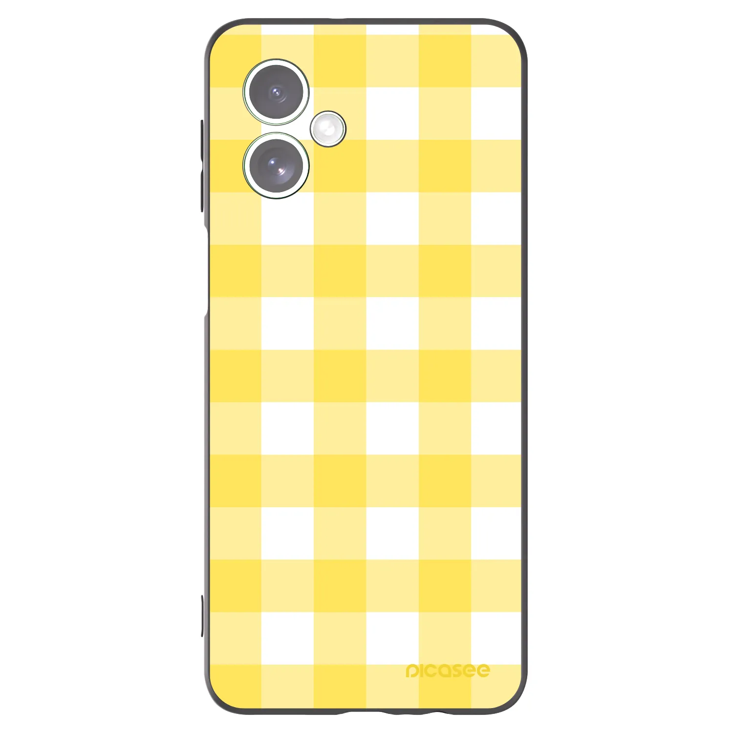 Picasee husă neagră din silicon pentru Motorola Moto G54 5G - Gride lemon