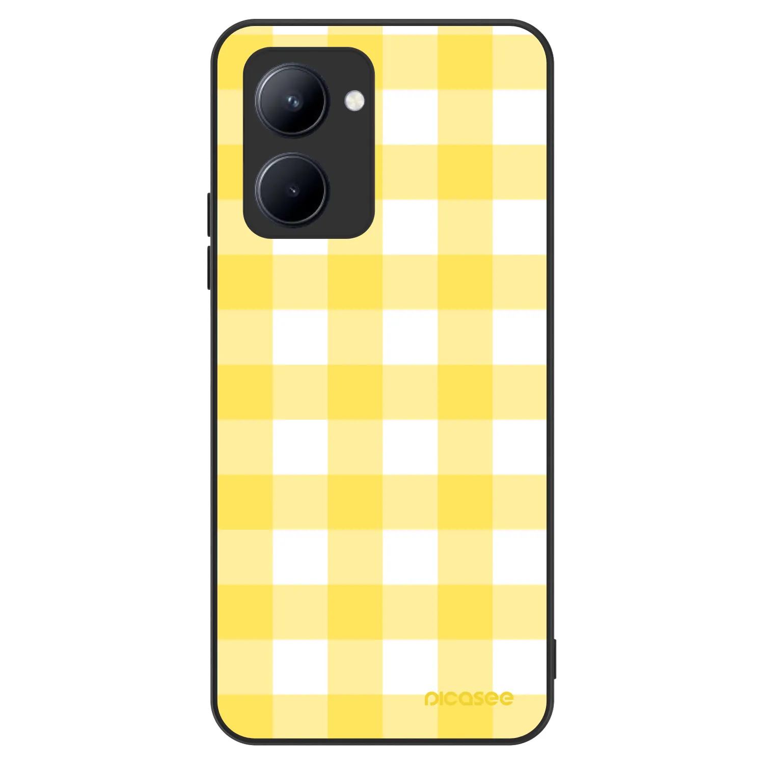Picasee ULTIMATE CASE pentru Realme C33 (2023) - Gride lemon