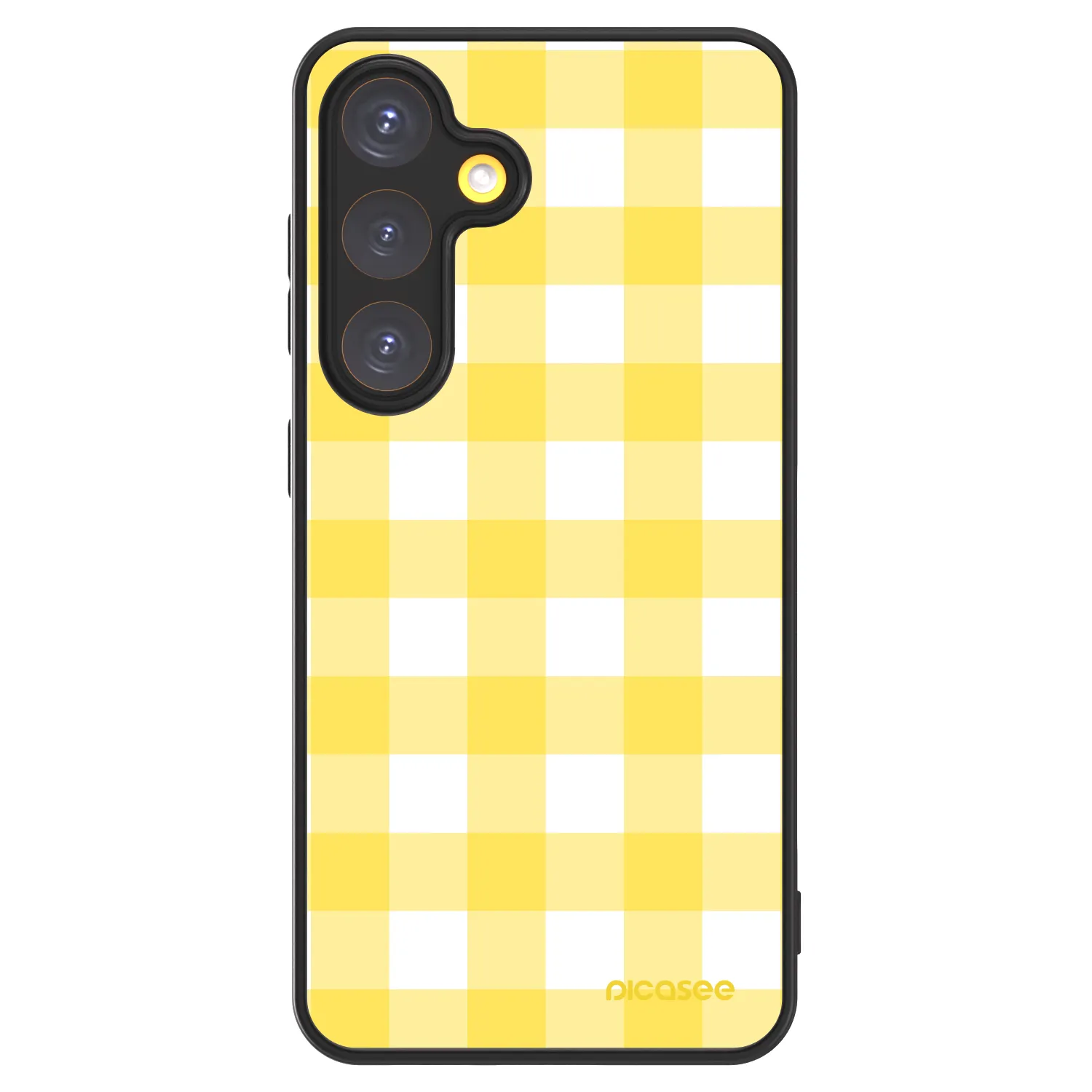 Picasee ULTIMATE CASE PowerShare pentru Samsung Galaxy S24 S921B 5G - Gride lemon