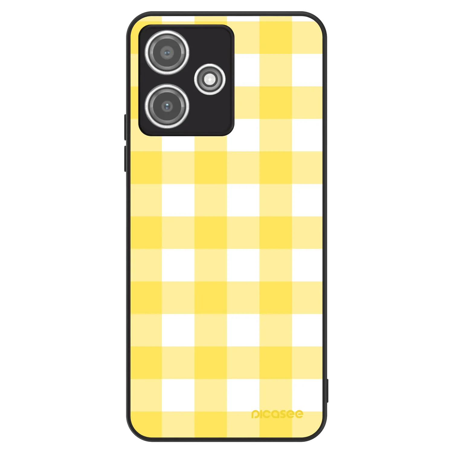 Picasee ULTIMATE CASE pentru Xiaomi Redmi 12 5G - Gride lemon