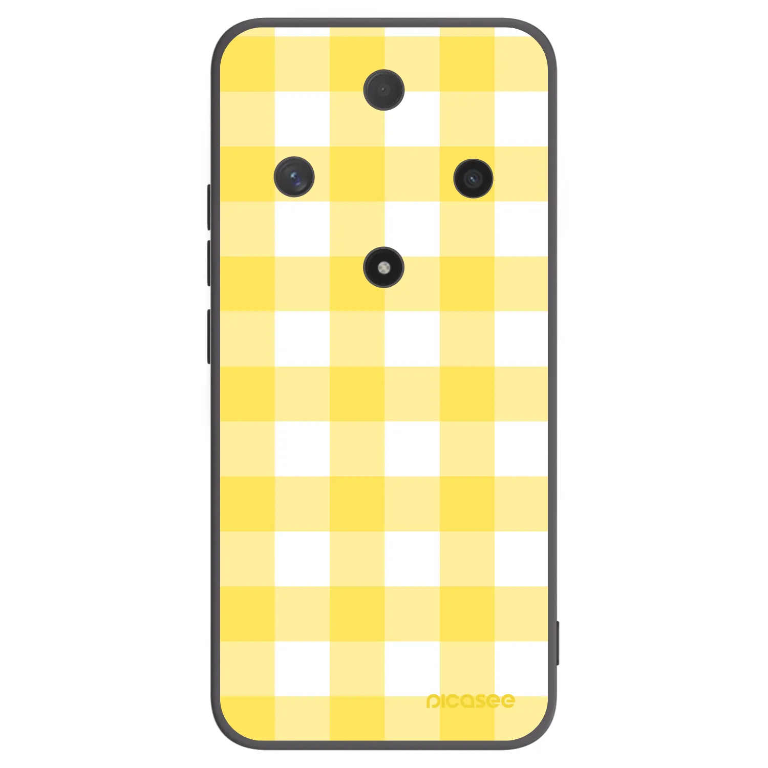 Picasee husă neagră din silicon pentru Honor Magic6 Lite 5G - Gride lemon
