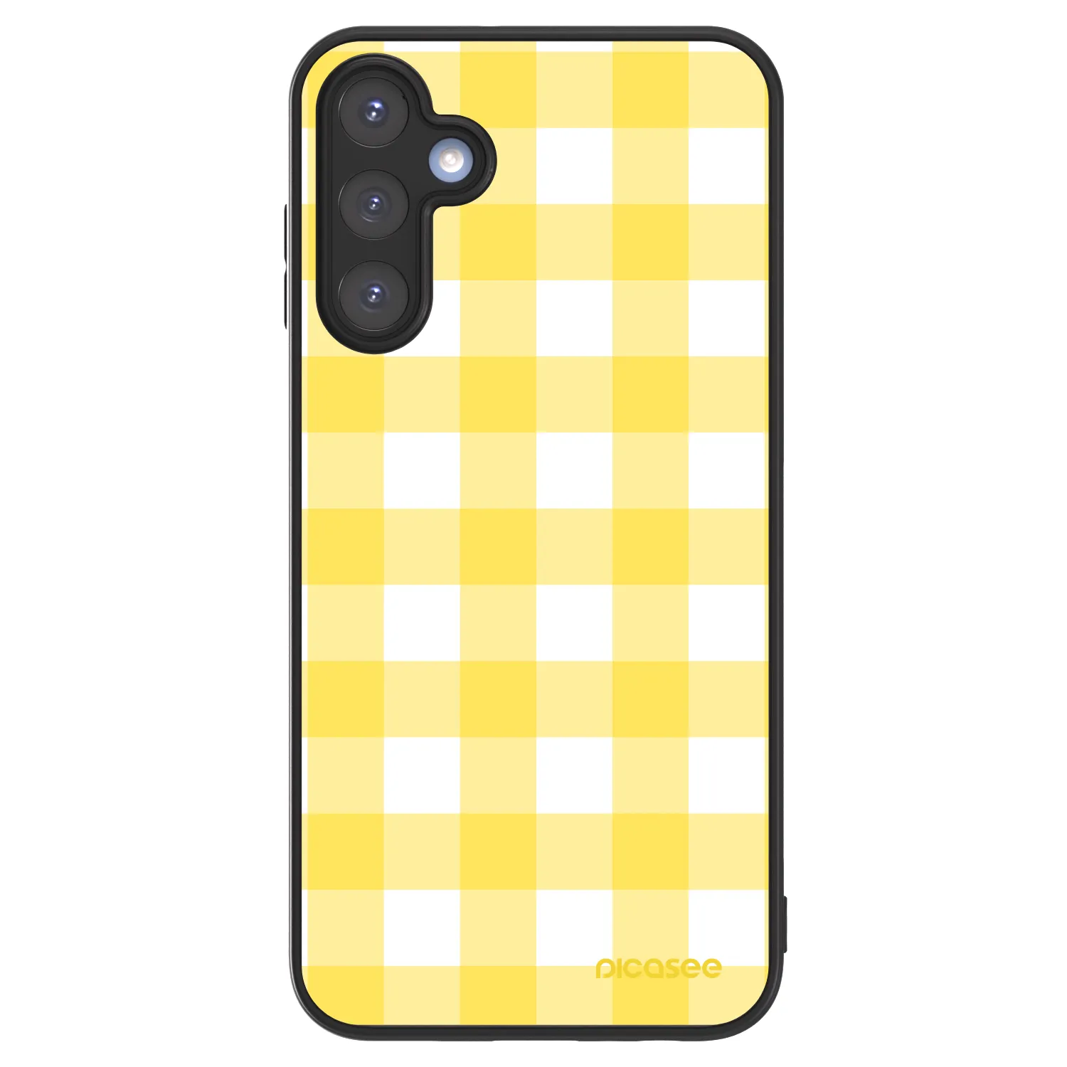 Picasee ULTIMATE CASE pentru Samsung Galaxy A15 A156B 5G - Gride lemon