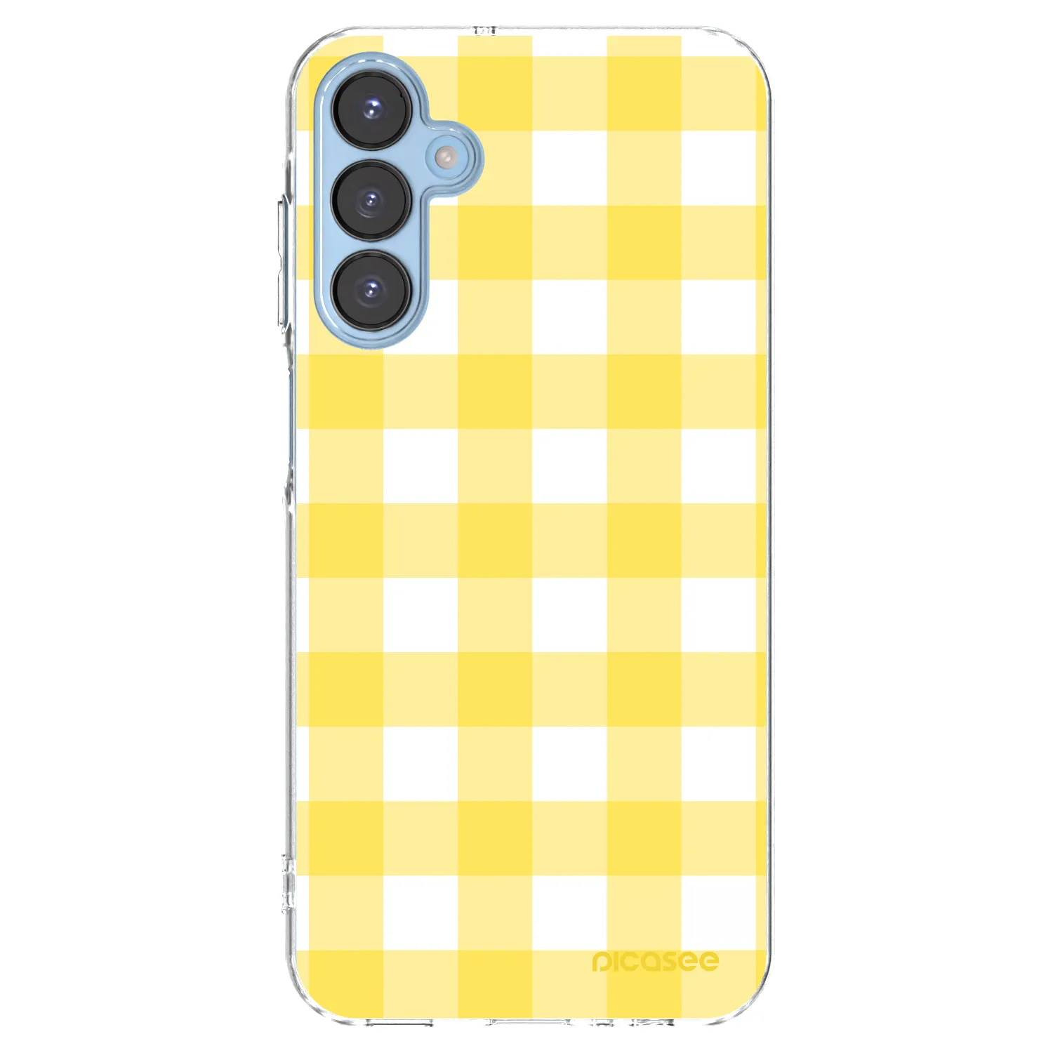 Picasee husă transparentă din silicon pentru Samsung Galaxy A15 A156B 5G - Gride lemon