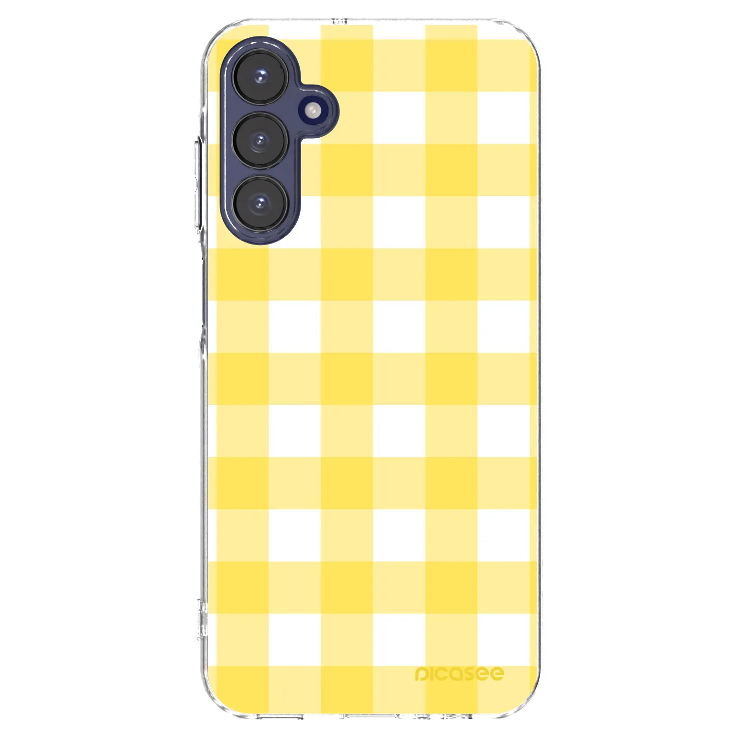 Picasee husă transparentă din silicon pentru Samsung Galaxy A15 A155F 4G - Gride lemon