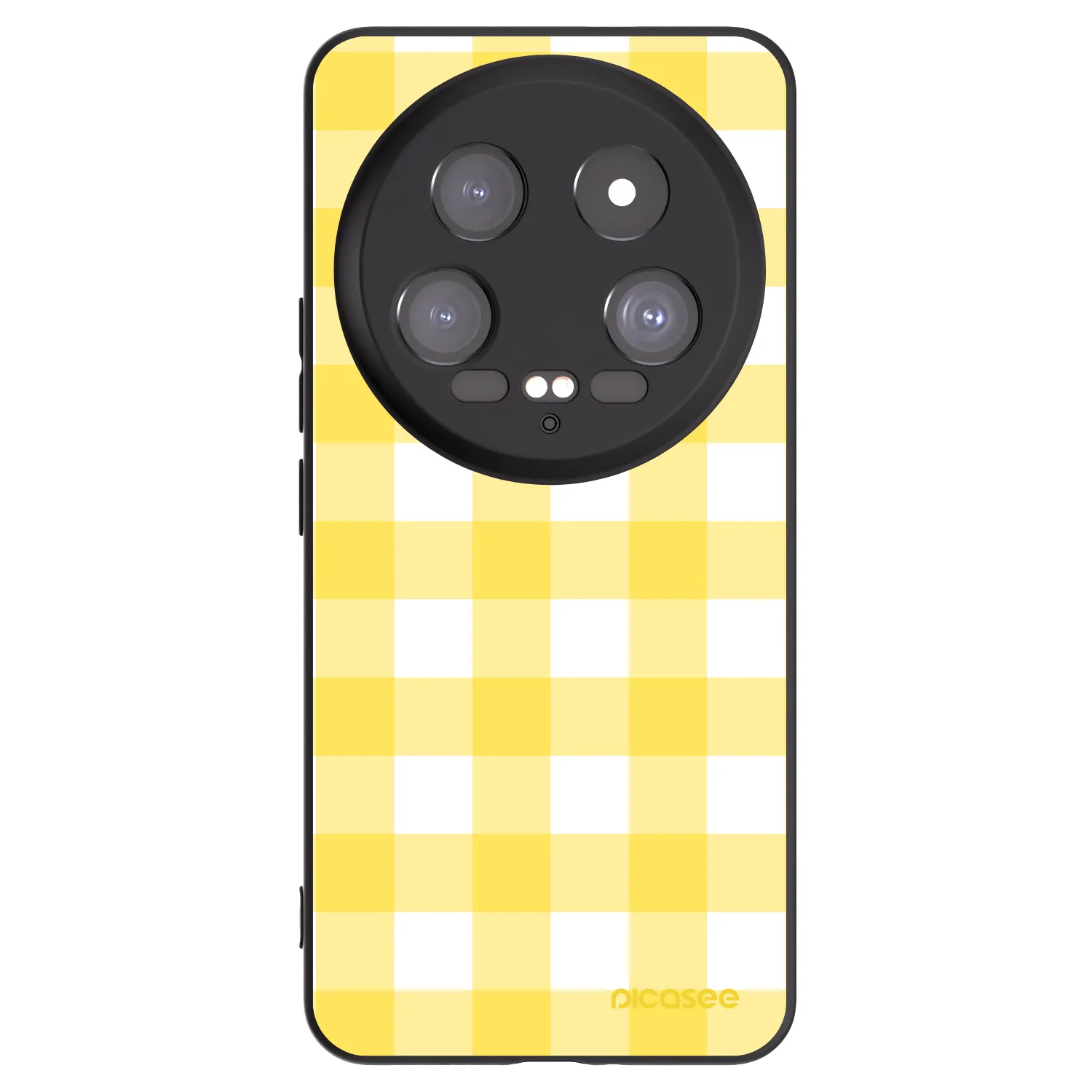 Picasee husă neagră din silicon pentru Xiaomi 14 Ultra - Gride lemon