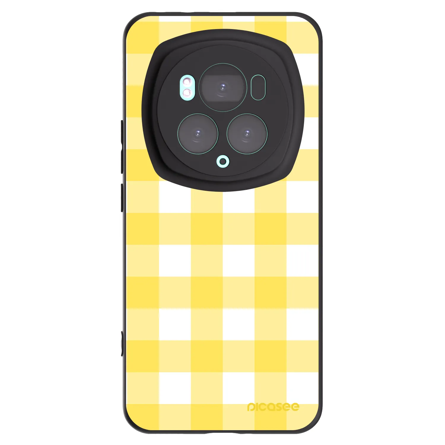 Picasee husă neagră din silicon pentru Honor Magic6 Pro - Gride lemon